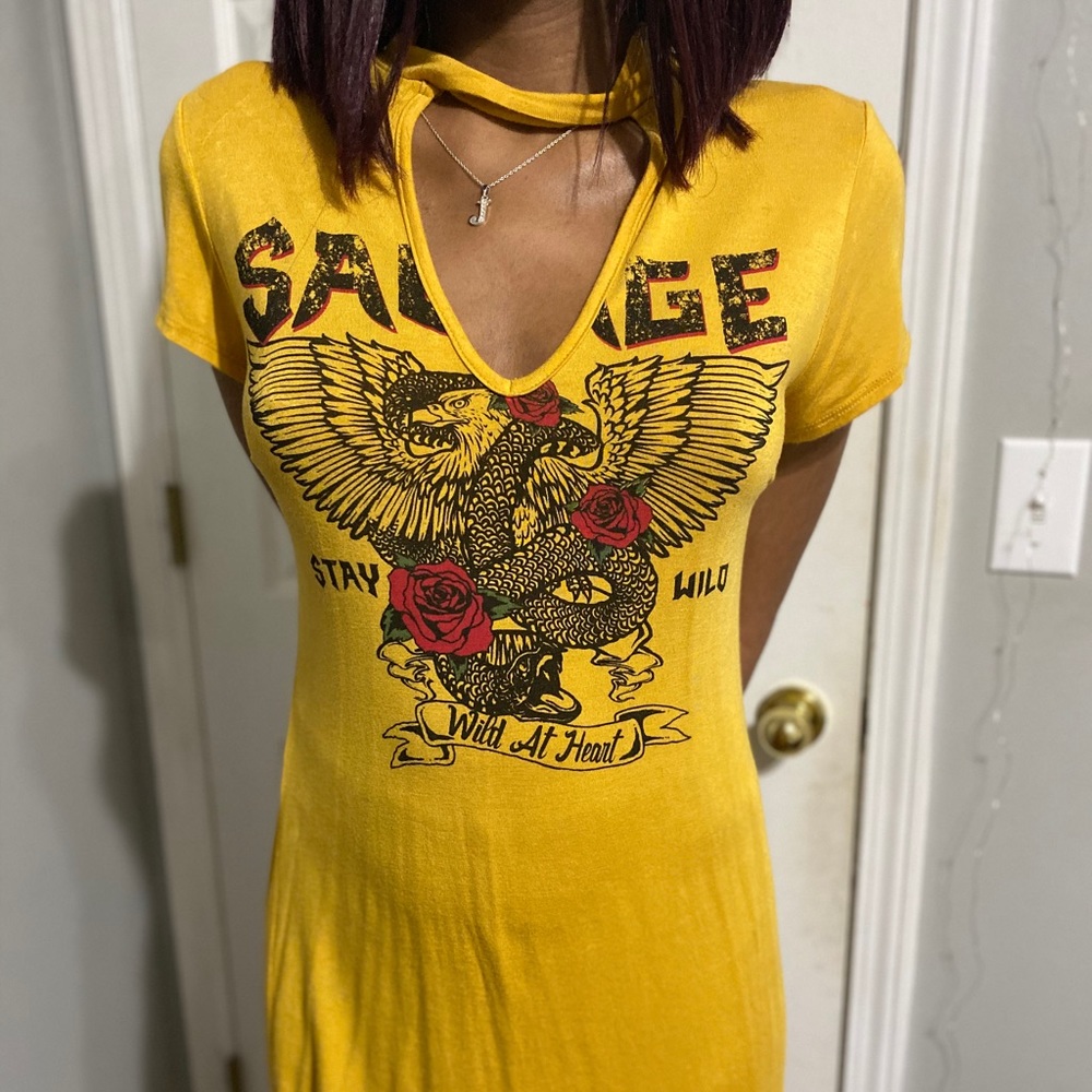 Juniors Savage Dress never worn